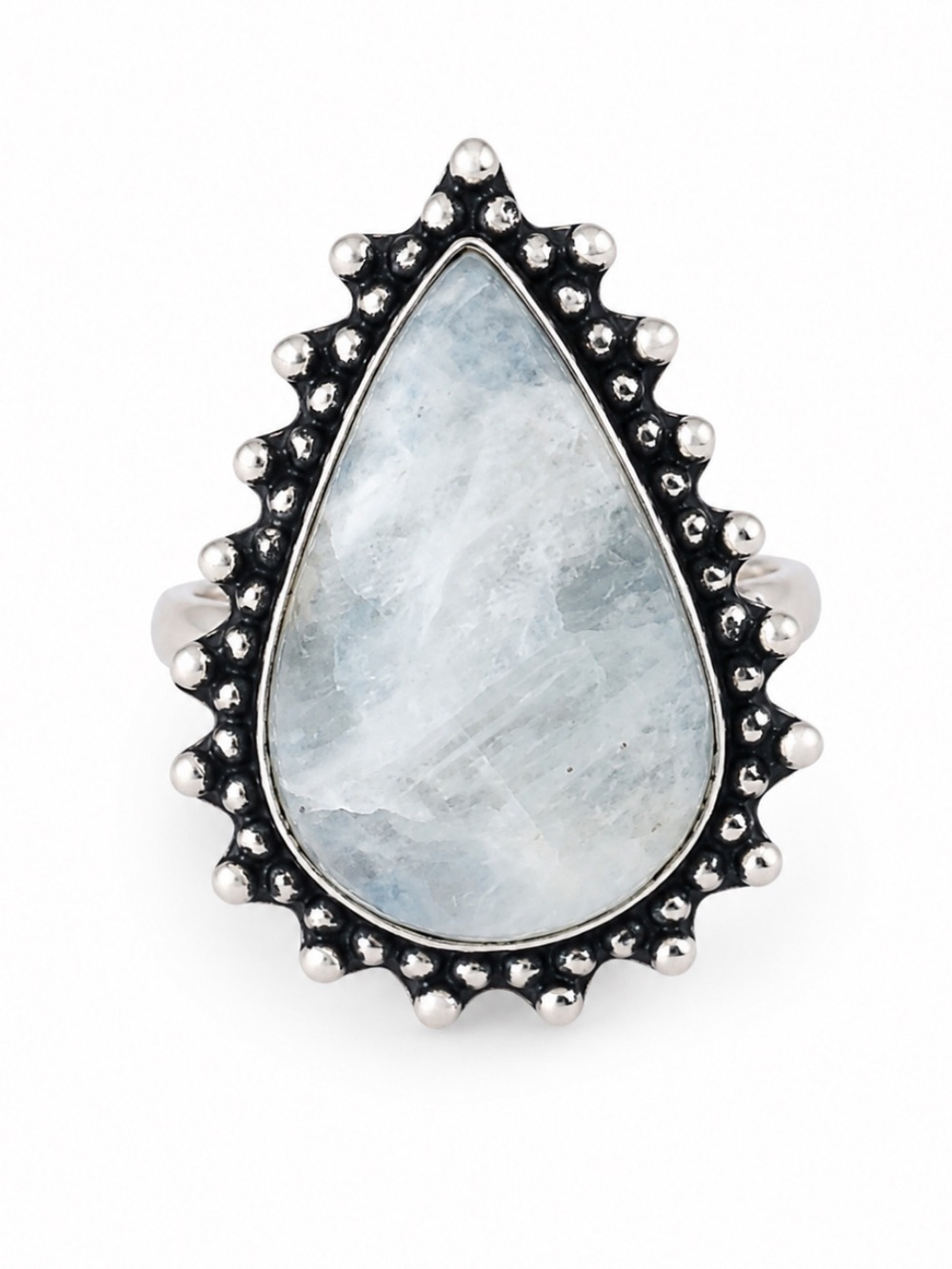 Moonstone Silver Ring